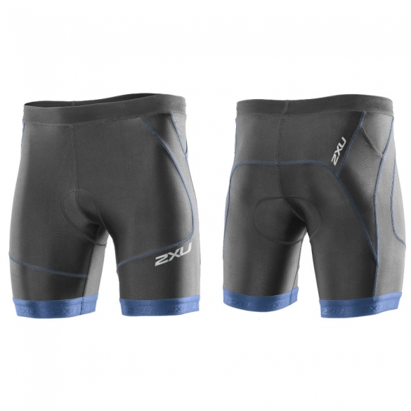 2XU Perform tri short 7" heren zwart-blauw 2015 MT2705b MT2705b